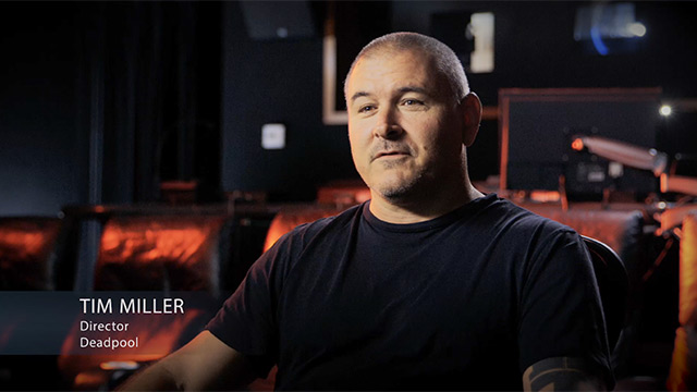 Deadpool director, Tim Miller discusses his use of Dolby Cinema in Deadpool