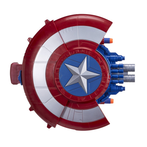 MARVEL CAPTAIN AMERICA CIVIL WAR CAPTAIN AMERICA BLASTER REVEAL SHIELD (Available: Spring 2016)(Photo: Business Wire)