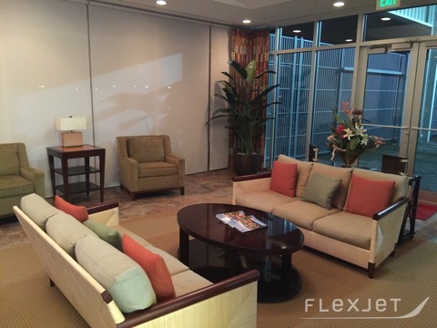 Flexjet-Exclusive Private Terminal at Naples Municipal Airport (interior) (Photo: Business Wire)