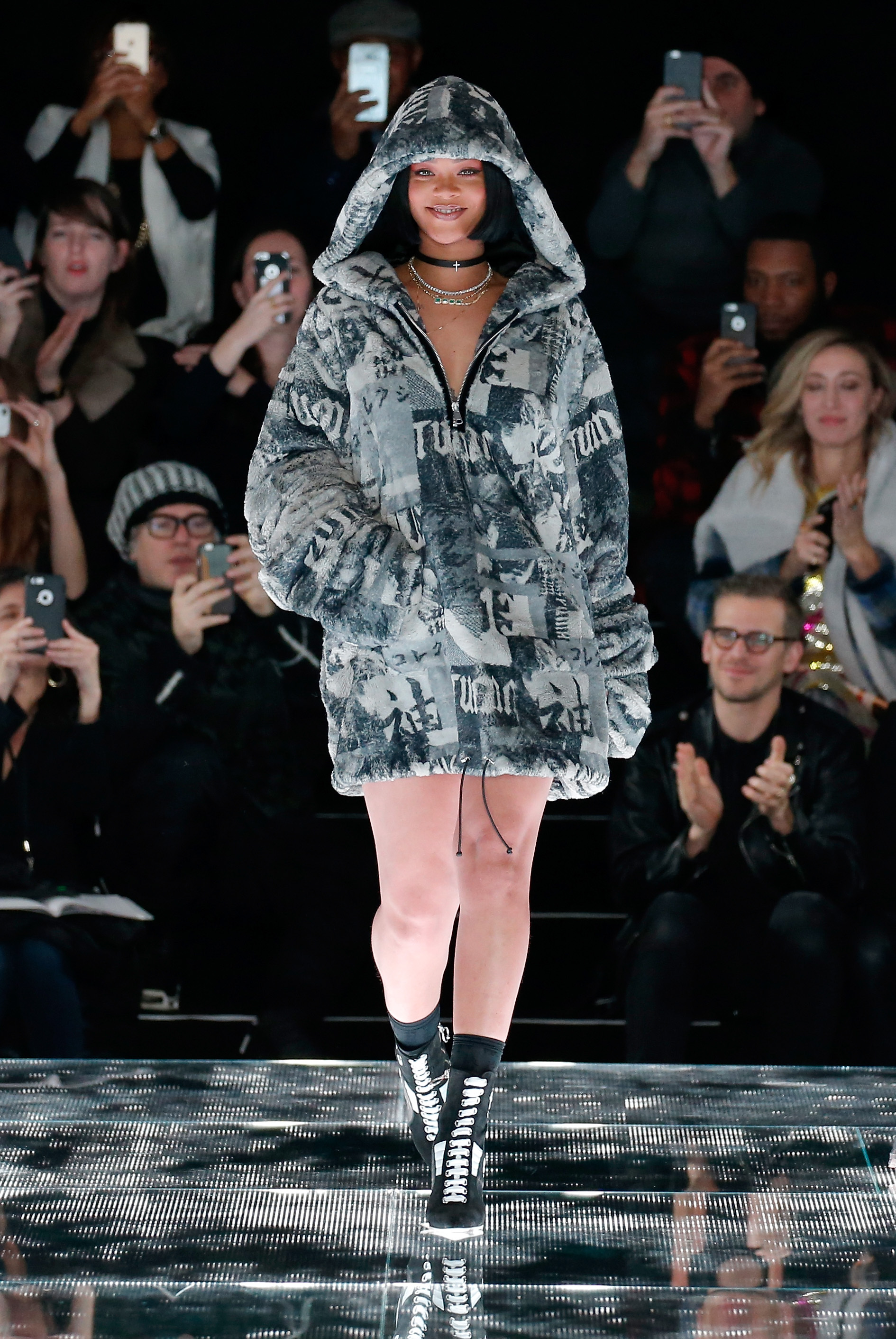 PUMA by Rihanna AW16 Collection Premieres at New York Fashion Week