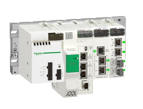 Schneider Electric's Modicon M580 High End Programmable Automation Controller (Photo: Business Wire)