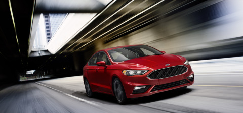 While it’s impossible to miss all potholes, Ford engineers have developed an advanced computer-controlled shock absorber system for the all-new Fusion V6 Sport, a 2017 model year vehicle, which significantly reduces that unpleasant feeling one gets when driving down a pothole-riddled road. (Photo: Business Wire)