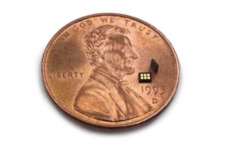 Heptagon's new module is 4x thinner than a penny - US 1 cent coin (Photo: Business Wire)