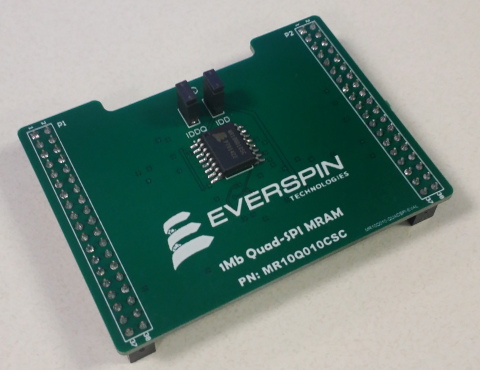 Everspin’s new 1Mb QSPI MRAM (Photo: Business Wire)