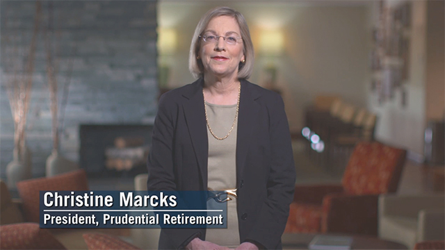 Christine Marcks, president of Prudential Retirement explores how we can outsmart our brains to make progress in saving for tomorrow.