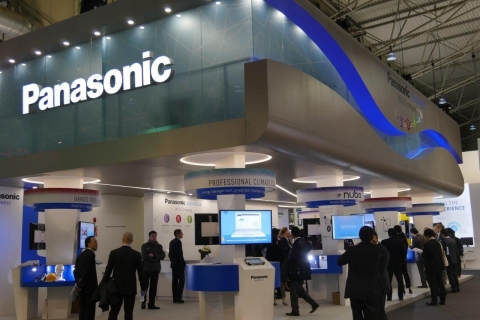 Panasonic booth at Mobile World Congress in Barcelona (Photo: Business Wire)