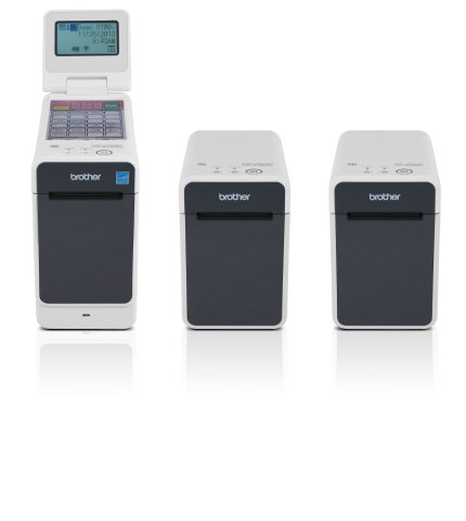 The Brother Model TD-2130NHC is the world’s first healthcare thermal printer to incorporate TrustSense™ smart media technology (Photo: Business Wire)