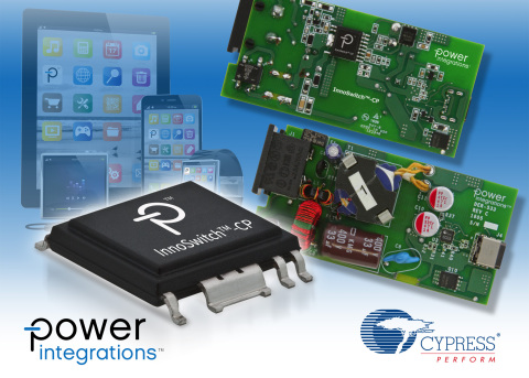 InnoSwitch-CP and EZ-PD CCG2 USB-PD Reference Design (Graphic: Business Wire)