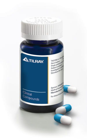 Tilray is providing a proprietary capsule formulation for the proposed trial, which will allow researchers to trial an investigational product containing two active ingredients extracted from the cannabis plant, cannabidiol (CBD) and tetrahydrocannabinol (THC). (Photo: Business Wire)