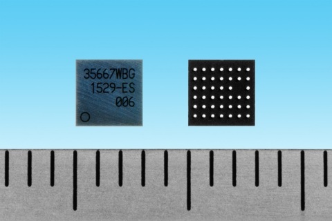 Toshiba: "TC3567WBG-006", a compact Bluetooth(R) Low Energy Communication IC for Scatternet Devices (Photo: Business Wire)