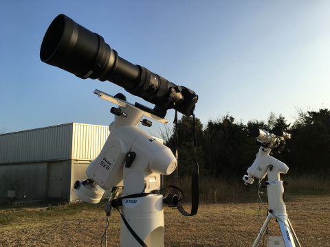 Panasonic LUMIX GH4 camera attached to a telescope to capture the spectacular moment (Photo: Business Wire)