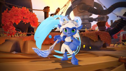 On February 29, 2016, Skylanders® and Autism Speaks partnered for Autism Awareness Month by offering limited-edition Skylanders SuperChargers toys. Check out Splat, all revved up and sporting a new, eye-catching blue and white design that reflects the colors of Autism Speaks. The roster of Power Blue toys include Trigger Happy, Splat, Splatter Splasher and Gold Rusher, all of which appear in-game as their special colors, making them true “must-haves” for any kids’ collection. The toys are available now in the U.S. and Europe, and starting April 1 in Canada to help Portal Masters show their support for Autism Awareness Month and World Autism Day on April 2.