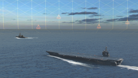 BAE Systems is developing next-generation electronic warfare technology that will quickly detect, locate, and identify sources of radio frequency signals. (Photo: BAE Systems)