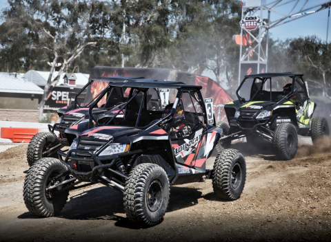 Enter the “Race and Ride with Robby Gordon” contest for a chance to race an Arctic Cat Wildcat™ X with Robby Gordon during the Stadium Super Trucks race at the Sand Sports Super Show in Costa Mesa, Calif., on September 16-18, 2016. (Photo: Arctic Cat)