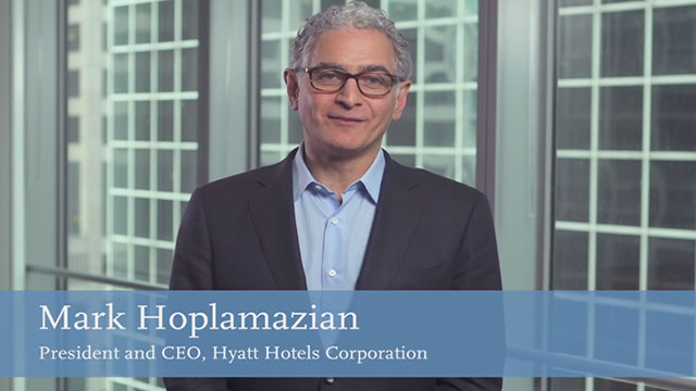 Hear more about The Unbound Collection by Hyatt from Mark Hoplamazian, CEO and President of Hyatt Hotels Corporation.