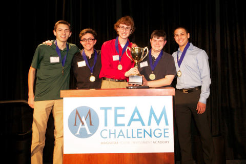 Magnetar Challenge winning team Elk Grove High School. (Photo: Business Wire)