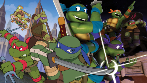 Nickelodeon's "Teenage Mutant Ninja Turtles" Reunites Original 1980s Turtles and Krang In Epic Time-Travelling Episode (Photo: Nickelodeon )