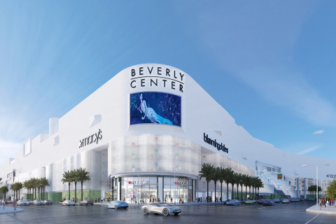 Beverly Center will undergo a $500 million re-imagination set to be completed by holiday 2018 (Photo: Business Wire)