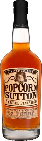 Popcorn Sutton Distilling today announced the release of its first brown spirit - a limited edition, 92 proof, charred oak barrel finished liquid the company is aptly calling Popcorn Sutton Barrel Finished™. (Photo: Business Wire)