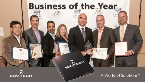 Semtech Named Business of the Year at the 49th Annual City of Camarillo Community Awards (Photo: Business Wire)