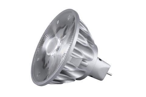 Soraa's new Flicker Free MR16 LED lamp eliminates the problem of stroboscopic effect, or "invisible flicker", that plagues other companies' MR16 LED lamps. (Photo: Business Wire)