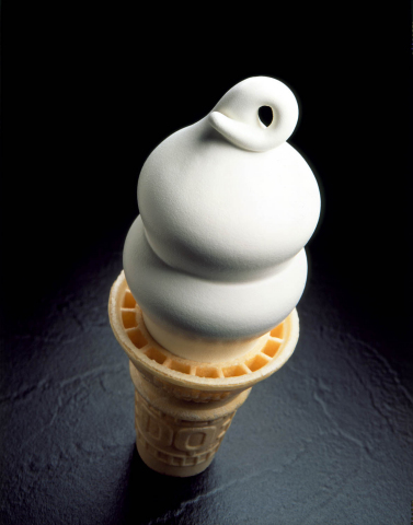 Dairy Queen's classic cone with the curl on top. (Photo: Business Wire)