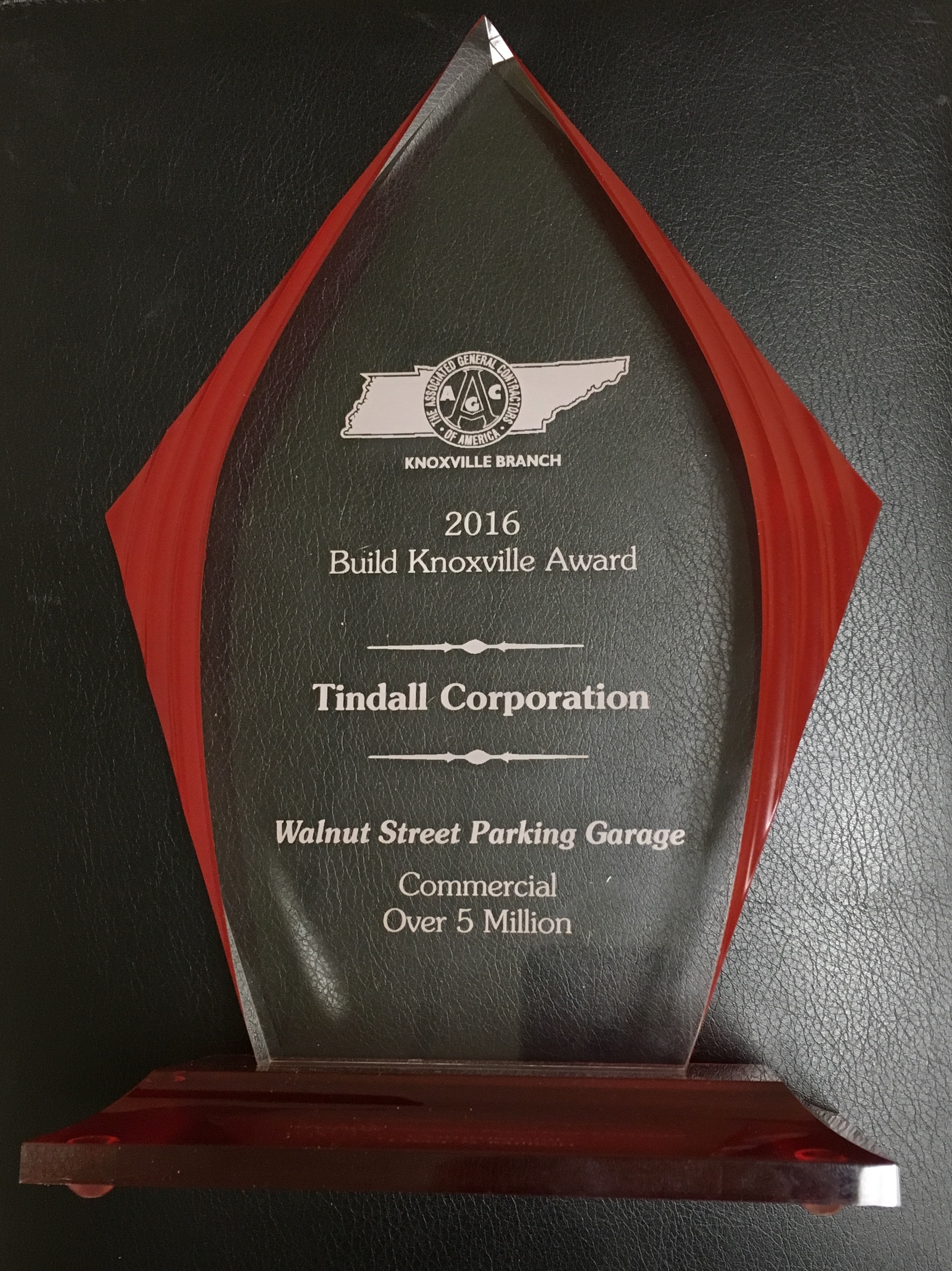 Build Knoxville Award Presented For Tindall Precast Project