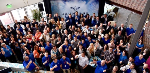 Jeunesse West corporate office grand opening in Draper, Utah celebrated with ribbon-cutting event. (Photo: Business Wire)