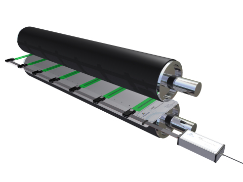 Nip Pressure Alignment Tool between Rollers (Photo: Business Wire)