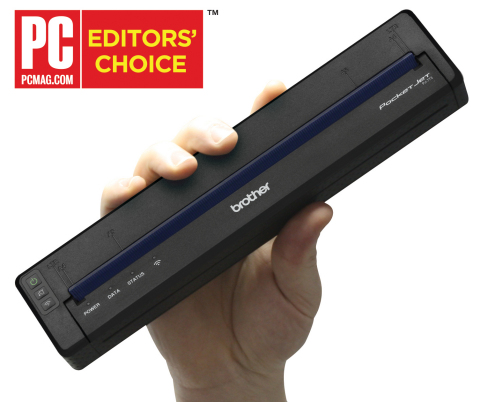 PCMag Selects Brother PocketJet® 723 Full-Page Mobile Printer for Prestigious Editor's Choice Award (Photo: Business Wire)