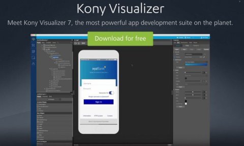 Build fully native mobile apps for phones, tablets, wearables and desktop with Kony Visualizer 7 Starter Edition - now offered for free forever! Download from: http://www.kony.com/products/visualizer