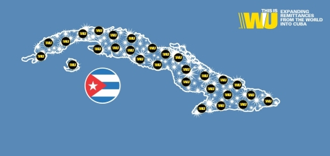 Western Union Expands in Cuba: Connects the world (Graphic: Business Wire)