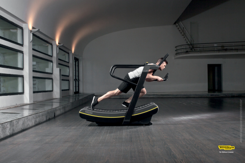 Technogym launches SKILLMILL, the first non-motorized product that combines Power, Speed, Stamina and Agility training. (Photo: Business Wire)