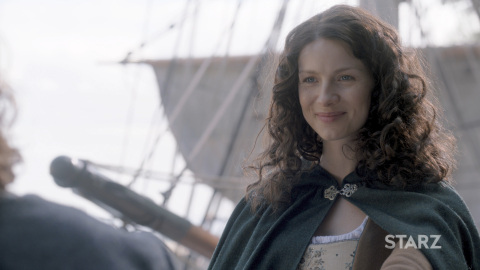 Caitriona Balfe stars as Claire Fraser in "Outlander," one of the most "obsessable" shows on all of television for Starz, which announced a new look, tagline and master brand mission for its flagship STARZ premium pay TV network. (Photo: Business Wire)