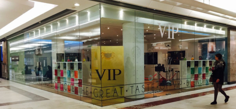 New VIP retail store in the UK. (Photo: Business Wire)