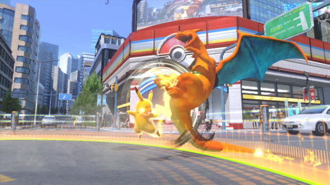 Try before you buy! In this free demo, battle Pokémon in new action-packed arena fights. (Graphic: Business Wire)