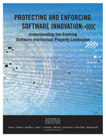 Goodwin Procter Releases Comprehensive Study on Protecting and Enforcing Software Innovation (Photo: Business Wire) 