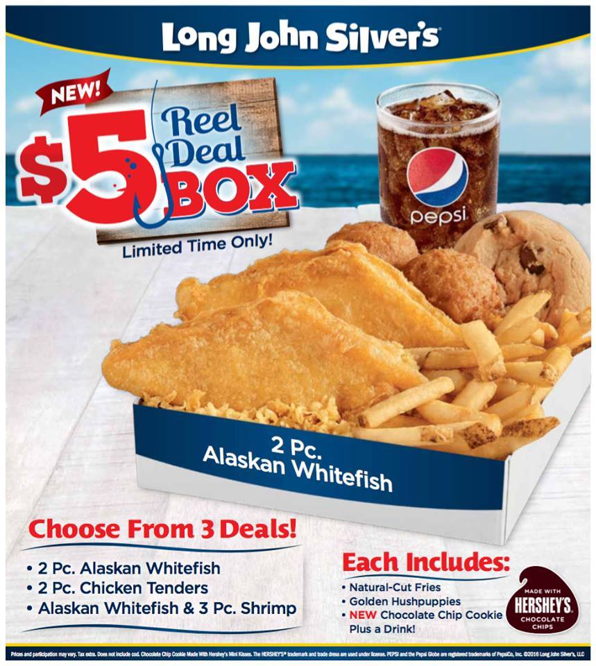 Long John Silver S Starts Spring With Its Best Deal Of The Year Business Wire