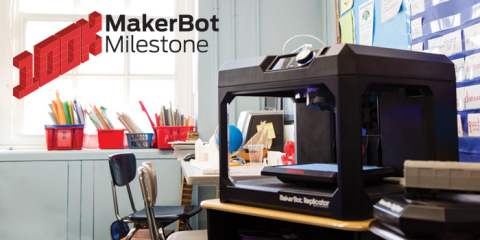 MakerBot Reaches Milestone: 100,000 3D Printers Sold Worldwide ...