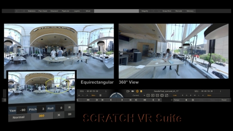 SCRATCH VR Suite End-to-End Workflow Used to Create Quality VR Productions (Graphic: Business Wire)