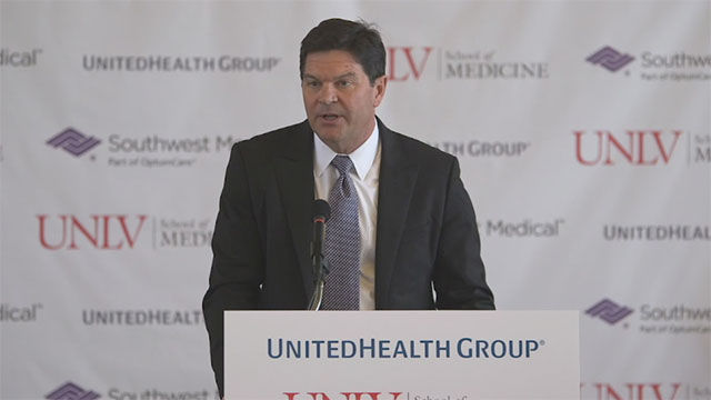 Press Conference Remarks by Dr. Robert McBeath (Video: Doug Farra).
