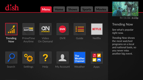 DISH's Hopper 3 customers can now stream the Netflix catalog of Ultra HD TV shows and movies. (Photo: Business Wire)