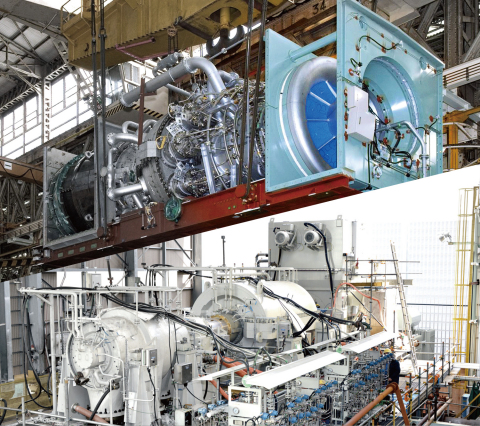 H-100 gas turbine/compressors for LNG plant (Photo: Business Wire)