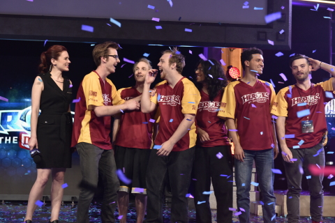 The ASU 'Real Dream Team' went 3–0 to win Heroes of the Dorm. (Photo: Business Wire) 