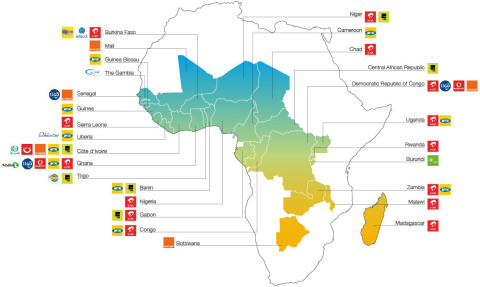 La carte africaine (Photo: Business Wire)