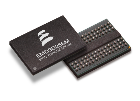 Now shipping, Everspin's 256Mb MRAM chip is the densest MRAM in the industry (Photo: Business Wire)