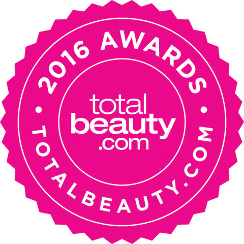 The 2016 TotalBeauty Awards Seal (Graphic: Business Wire)