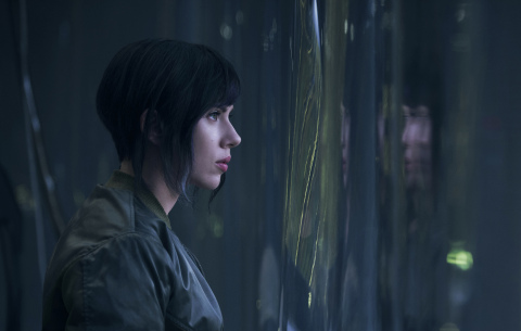 Scarlett Johansson plays the Major in Ghost in the Shell from Paramount Pictures and DreamWorks Pictures in Theaters March 31, 2017. (Photo: Business Wire)