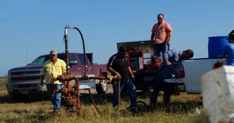 Cobalt operating their H2S-N system at a customer site in Texas. (Photo: Business Wire)