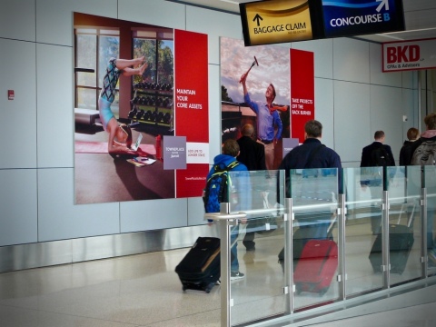 Nielsen study, commissioned by Clear Channel Airports, reaffirms brand engagement opportunities with leisure travelers. (Photo: Business Wire)